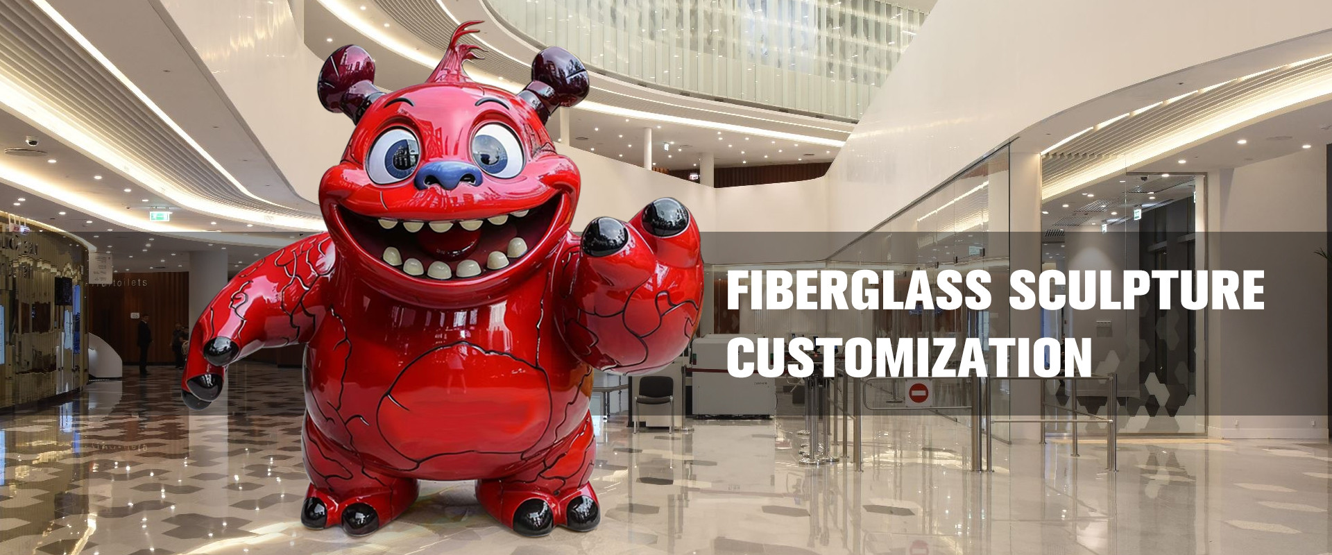kualitas Patung Fiberglass pabrik