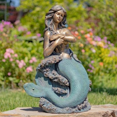 Custom European Large Size Brass Bronze Fountain Metal Waterfall Fountains Statue Sculpture With Exquisite Craftsmanship