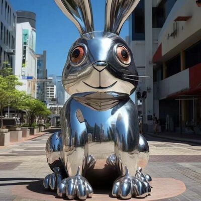 Factory Price Custom Abstract Sculpture Crafts Decorative Metal Polished Statue High-grade Stainless Steel Sculpture