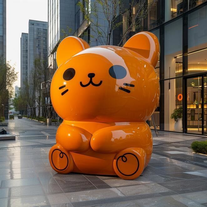 Custom Large Fiberglass Sculpture Resin Crafts Customized Designs Structure for Action Figures Ornament Art
